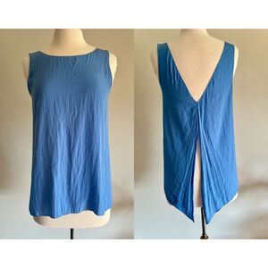 Ramy Brook Silky Deep V Back Dressy Tank Top